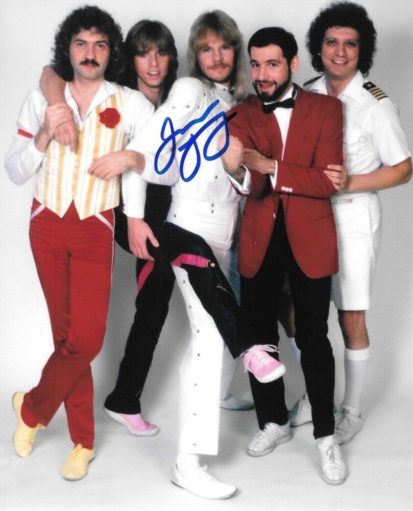 * JAMES JY YOUNG * signed 8x10 Photo Poster painting * STYX * * 19