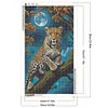 Leopard-Full Round Diamond Painting Kit(50x85cm)