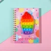 Novelty Pressure Release Cartoon A5 Portable Writing Paper Notebooks Adult Student Kids Cute Stationery Gift