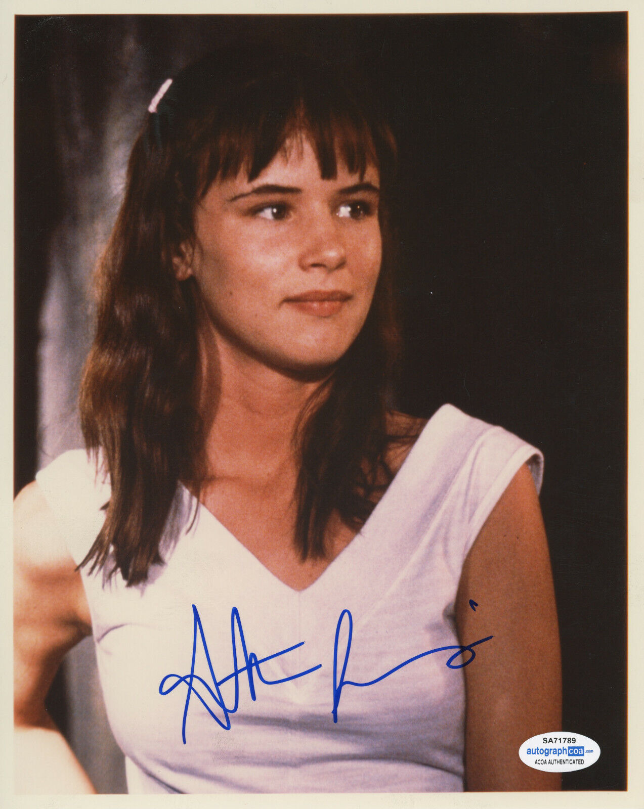 YOUNG JULIETTE LEWIS SIGNED CAPE FEAR