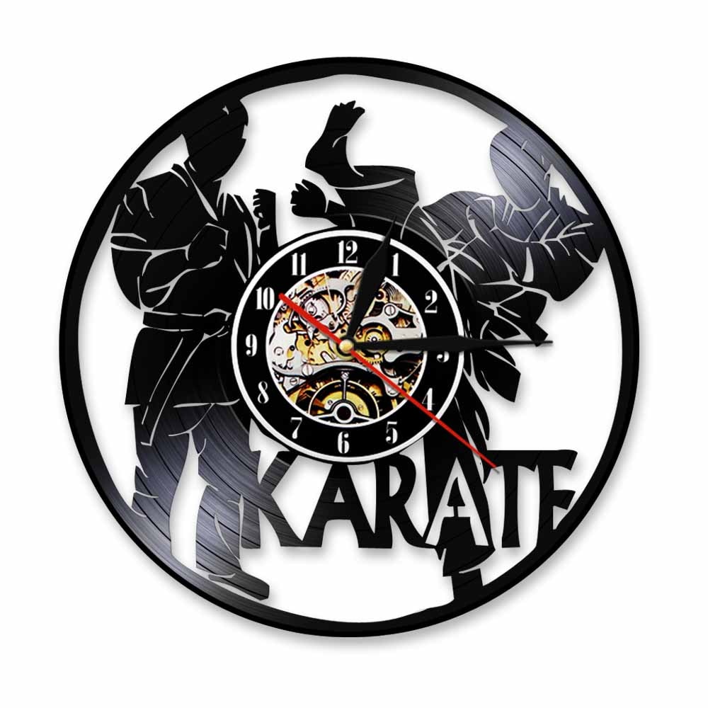 

Karate Japanese - Vinyl Record Wall Clock - Without LED, 501 Original