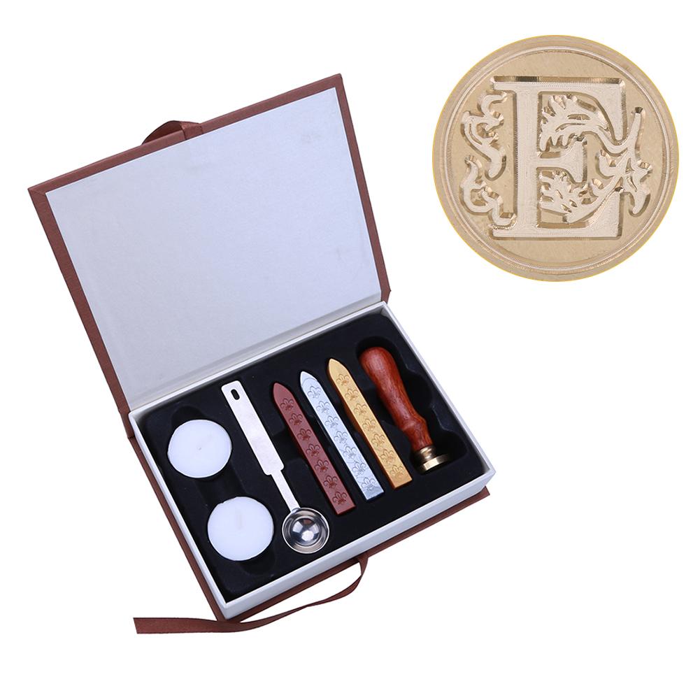 

Alphabet Letter E Seal Wax Stamps Set - Wax Seal Stamp, 501 Original