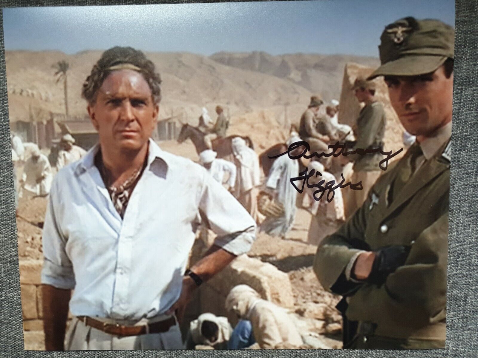 Anthony Higgins,indiana jones,genuine hand signed10x8 Photo Poster painting coa 1598