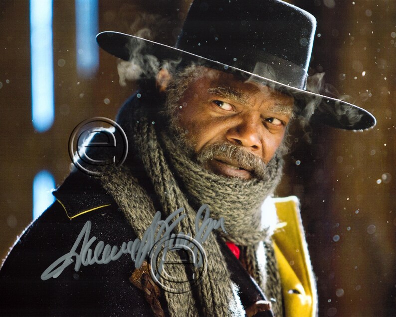 Samuel L. Jackson The Hateful Eight Autographed Signed Photo Poster painting 8 x 10 print Photo Poster painting picture poster wall art autograph