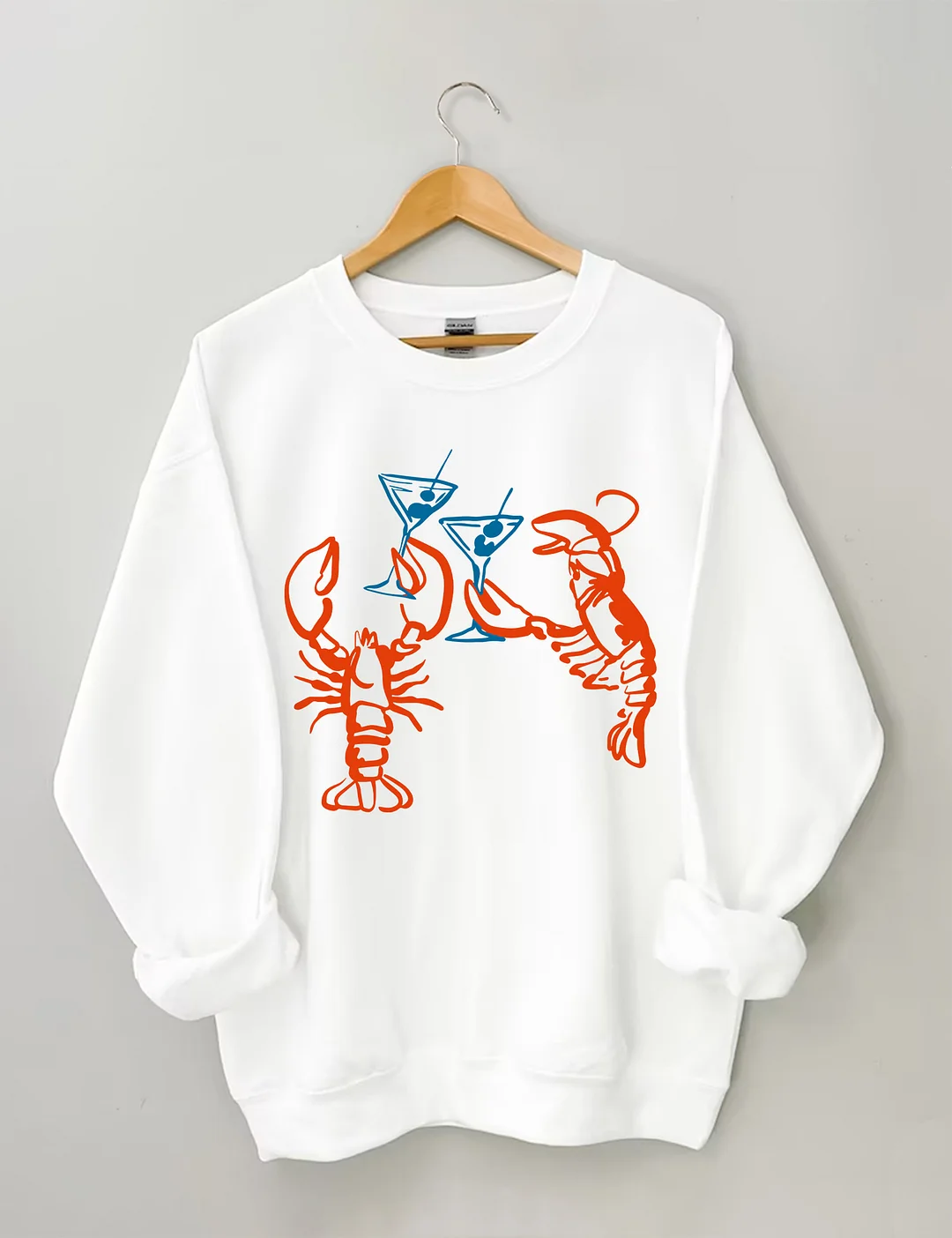 Martini Lobster Sweatshirt