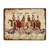 Cowgirl - Vintage Metal Signs(8*12Inch) - Cowgirl
