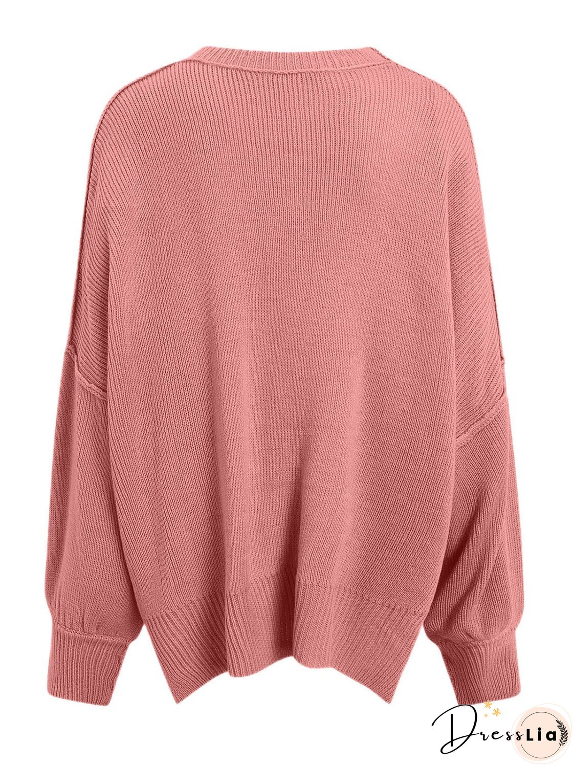 Round Neck Long Sleeve Sweater
