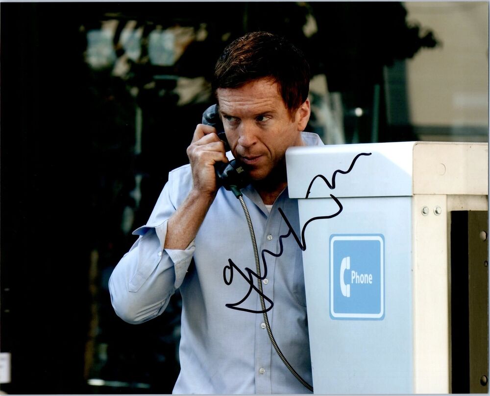 DAMIAN LEWIS Signed Autographed 'HOMELAND' BILLIONS 8X10 Photo Poster painting B