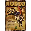Houston Rodeo - Vintage Metal Signs - 20*30cm/30*40cm - Western