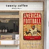 Swono American Football Tin Signs,Gamer Play Football - Metal Tin Signs(8*12Inch/12*16Inch)