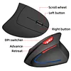 2024 Latest Vertical Wireless Mouse 2.4GHz Mouse Ergonomic Design 2400DPI Prevent Mouse Hand