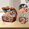 (US Only)2D Flat Pearl Treasure Box DIY Diamond Painting Desktop Ornaments Kit Home Decor