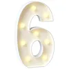70cm LED Number Figure Light Easy To Assemble & Lightweight Large Lighted Number Warm Lighting & Radiant Atmosphere for Anniversary Graduation Decoration