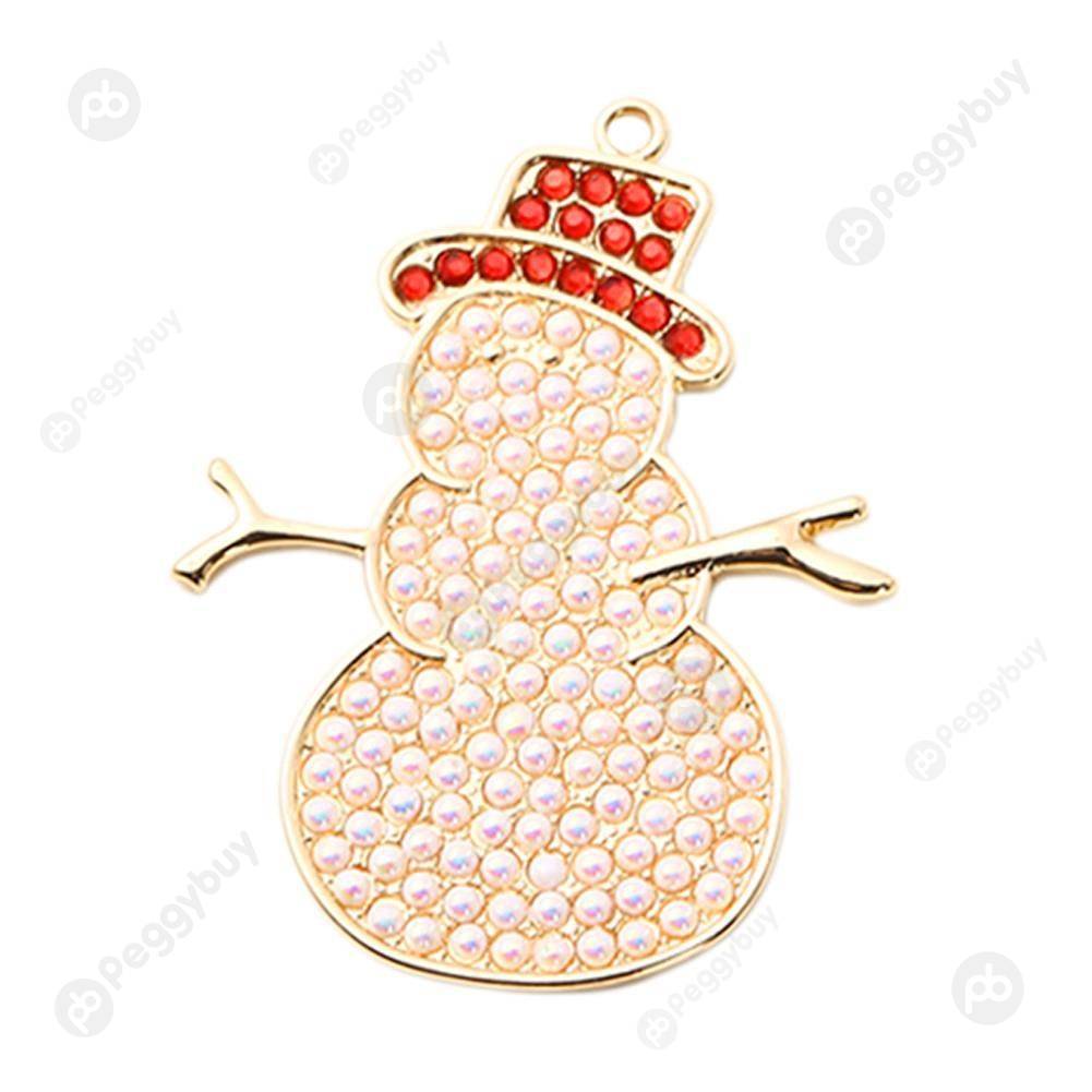 

Snowman-DIY Creative Diamond Keychain, 501 Original