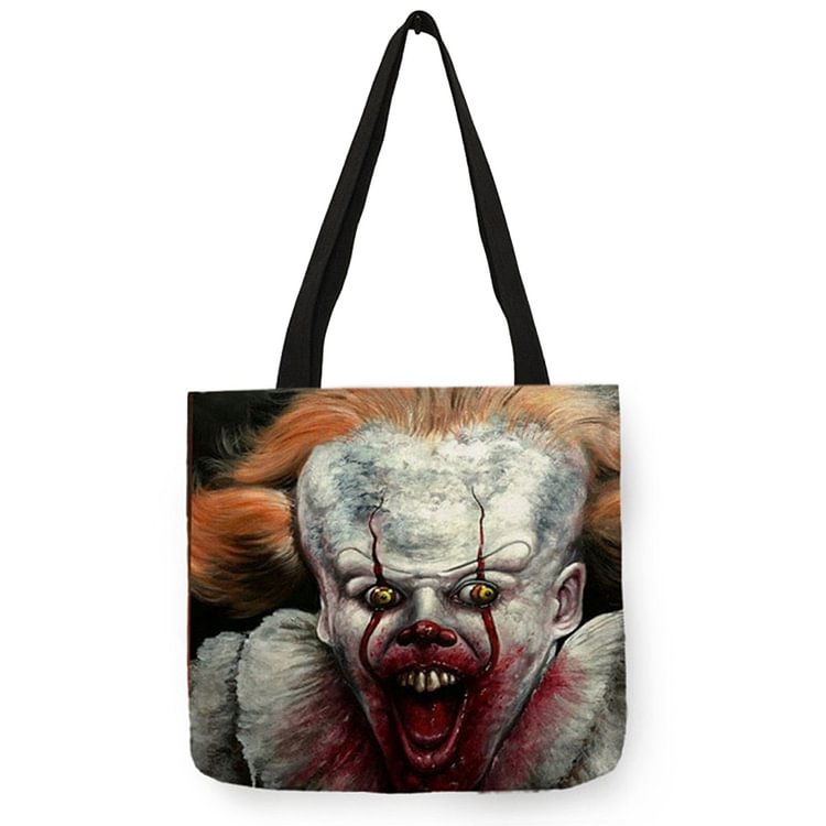 Horror Movie Character Murderers - Linen Tote Bag