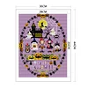 Happy Halloween-14CT Counted Cross Stitch 36*44cm/14.17*17.32in(Brand)