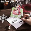 8PCS DIY Diamond Art Greeting Cards Xmas Congratulations Cards & Gifts (Unicorn)