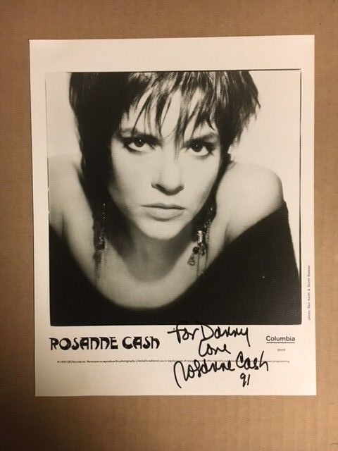 Rosanne Cash Boldly Autographed 8x10 Stunning Photo Poster painting with COA