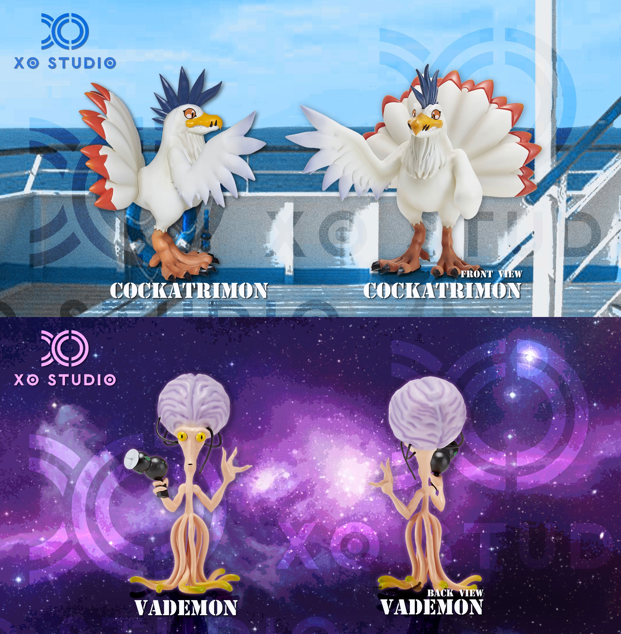 Cockatrimon & Vademon - Digimon Statue - XO Studio [Pre-Order]