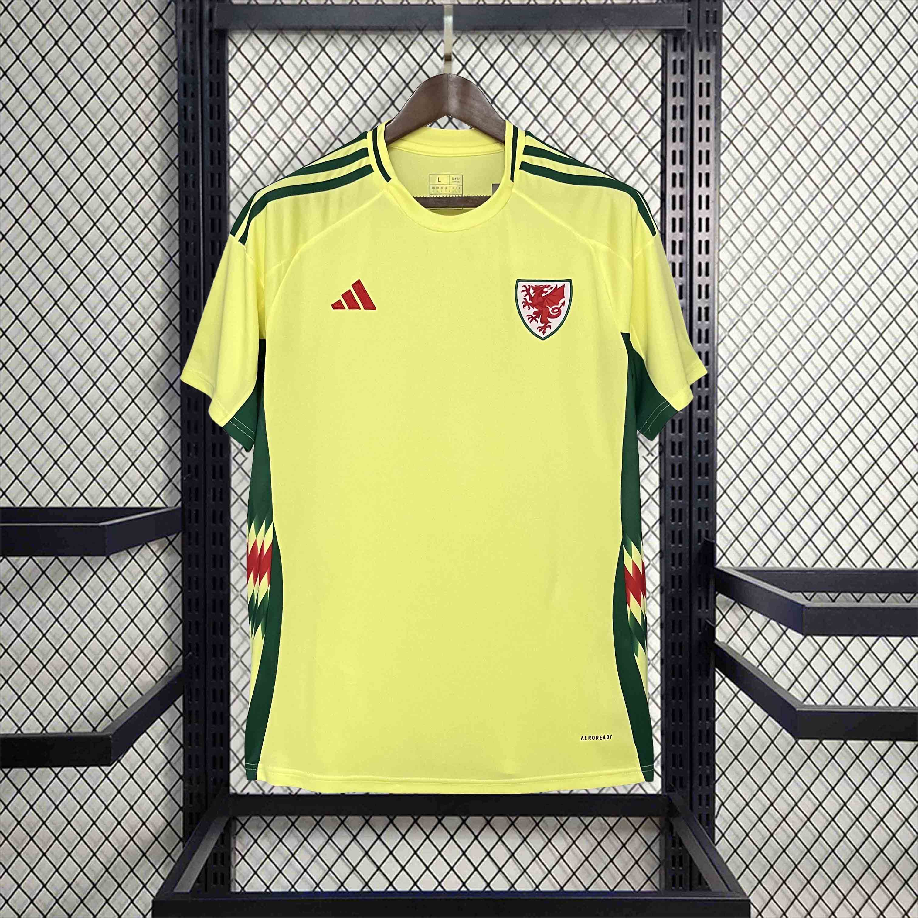 Wales 2024 Away Stadium Jersey - Fans Version
