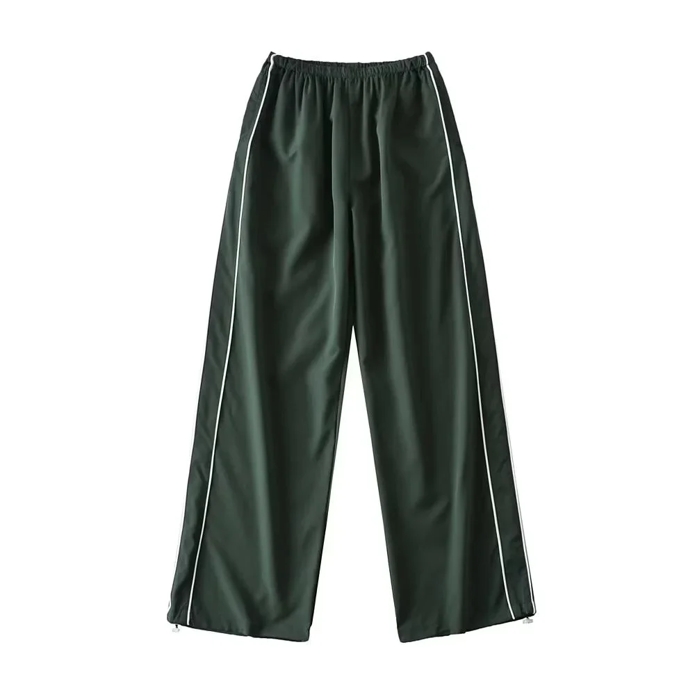 Brownm Sports Female Hot Thin Casual Pants