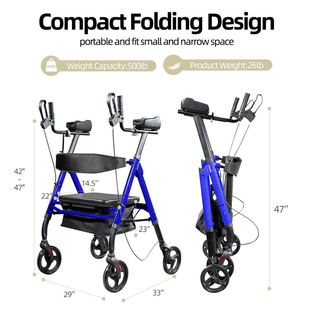 Bariatric Upright Walker With Seat Upright Walker