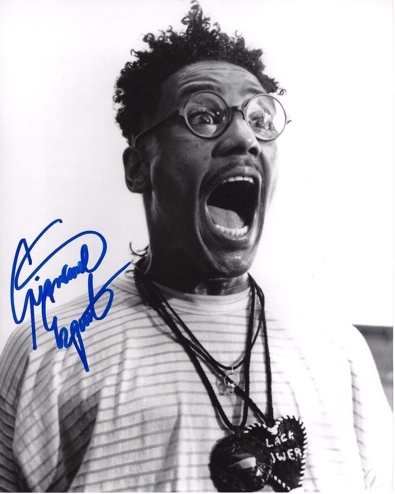 ACTOR GIANCARLO ESPOSITO SIGNED DO THE RIGHT THING MOVIE 8x10 Photo Poster painting W/COA