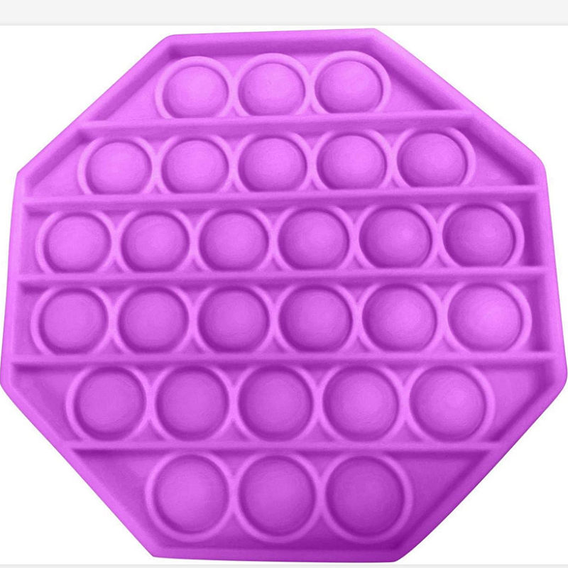 

Octagonal Purple - Pop It Fidget Toy, 501 Original