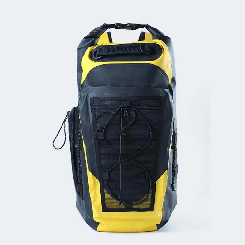 30L Waterproof Backpack Super Dry bag With Soft Back Side Pocket Nylon Strap