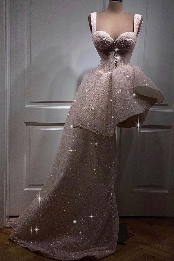 Sweetheart Light Pink Sequins Short Evening Dress | ZT0417