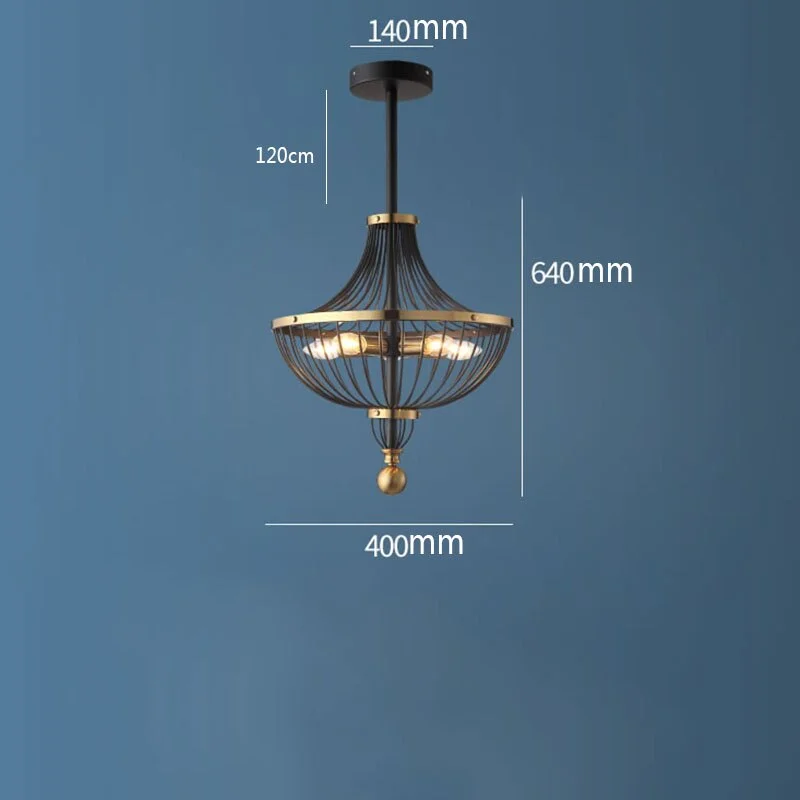 Novelty LED Black Iron Pendant Lights Lighting Dining Room Living Room Bedroom Aisle Loft Hotel Home Decor Hanging Lamps Luxury