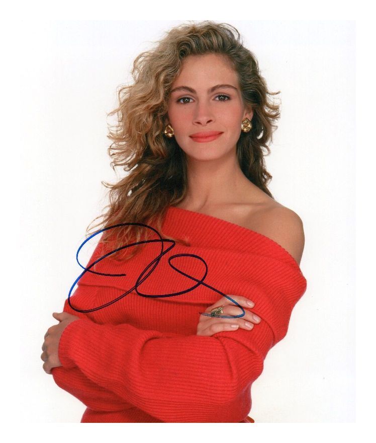 JULIA ROBERTS AUTOGRAPHED SIGNED A4 PP POSTER Photo Poster painting PRINT 1