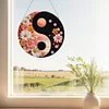 Acryl Yin Yang Diagramm der blühenden Blume - 5d DIY Handwerk Anhänger