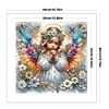 Angel Girl-11CT Stamped Cross Stitch 40*40cm