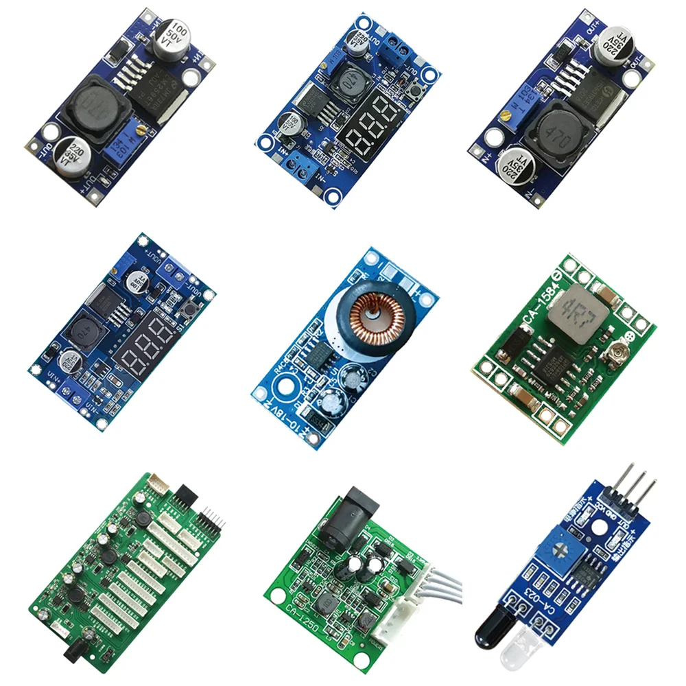 Convertidor/Placa Boost USB Para Pantalla LCD | 4 Salidas Ajustables VGL VGH VCOM AVDD | Modelo 92E 12V
