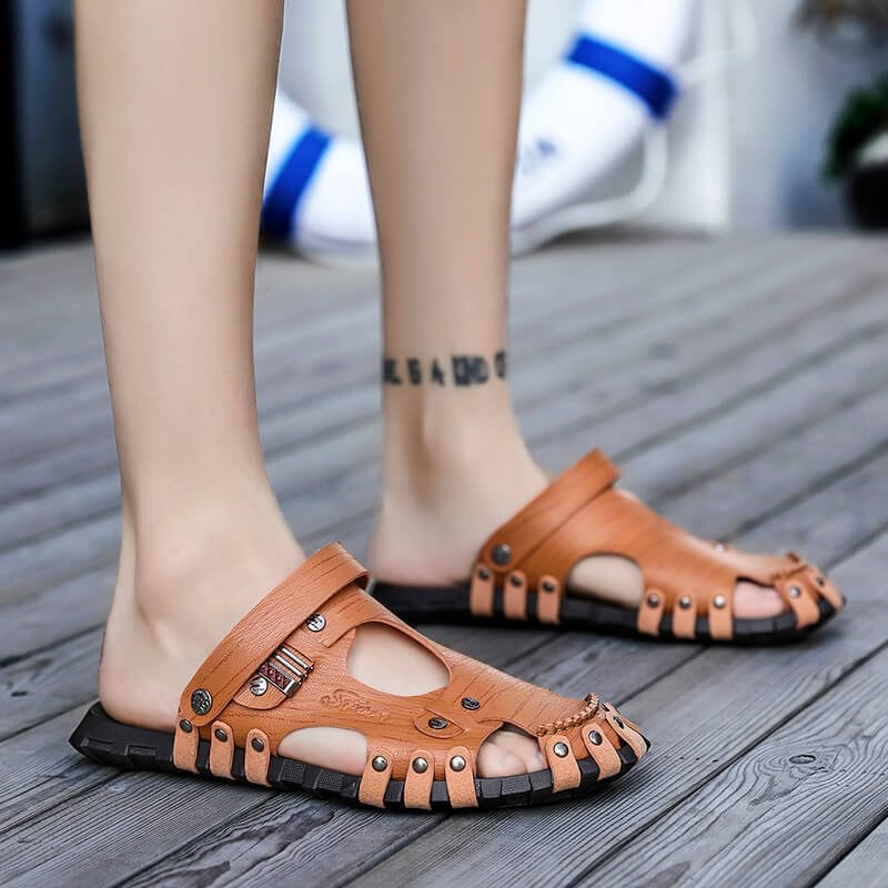 Men's Closed Toe DualPurpose Sandals