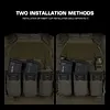 Triple Mag Pouch G Hooks Pouch Hanging Storage Bag Triple Magazine Placard Pouch