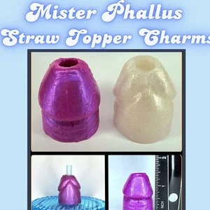 Pornhint Mr Phallus Peen Straw Topper NSFW
