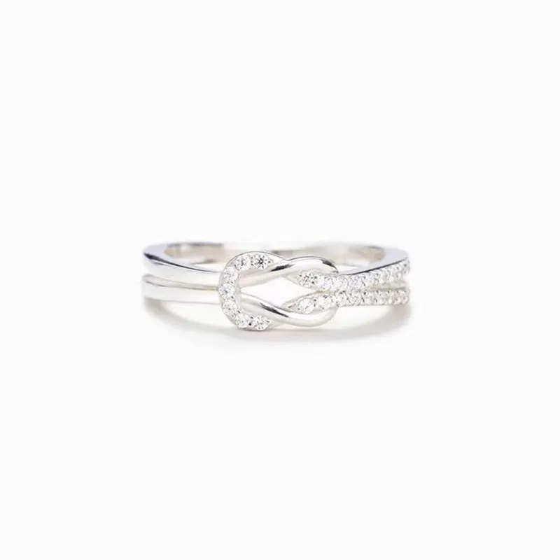 To My Daughter &lsquo;Mother & Daughter Forever Linked Together&rsquo; Linked Ring