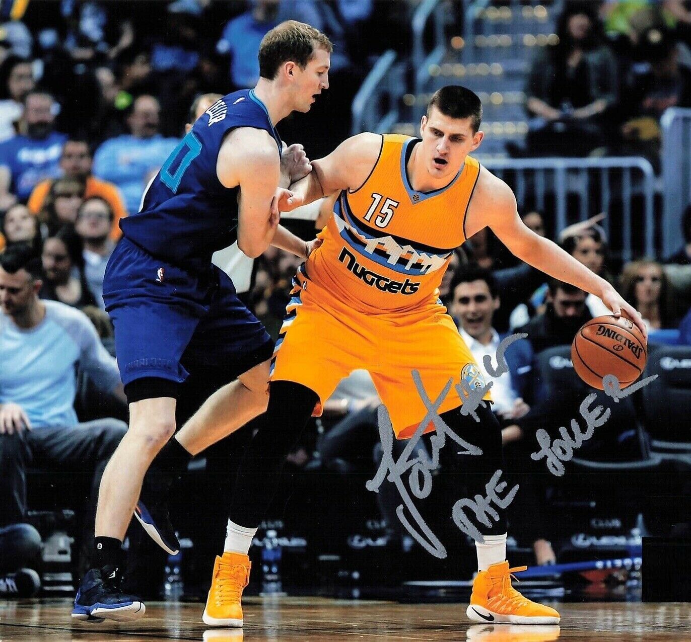 Nikola Jokic Autographed Signed 8x10 Photo Poster painting ( Nuggets ) REPRINT