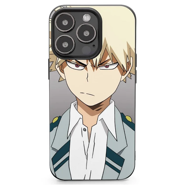 Katsuki Bakugou Anime My Hero Academia Phone Case Mobile Phone Shell IPhone 13 and iPhone14 Pro Max and IPhone 15 Plus Case - Heather Prints Shirts