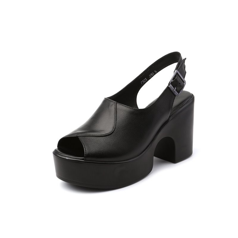 Women's Fishmouth Waterproof Platform Sandals-PABIUYOU- Women's Fashion Leader