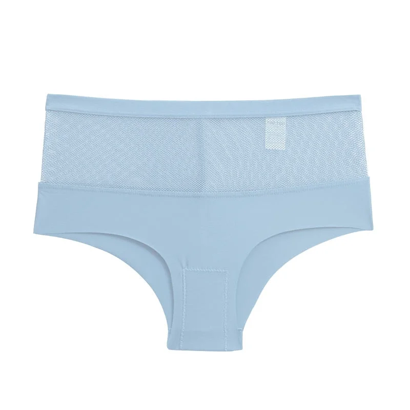 FINETOO Sexy Hollow Out Underwear Women Seamless Panties Mid-Rise Underpants Girls Soft Briefs M-XL Women Panty Lingerie 2021