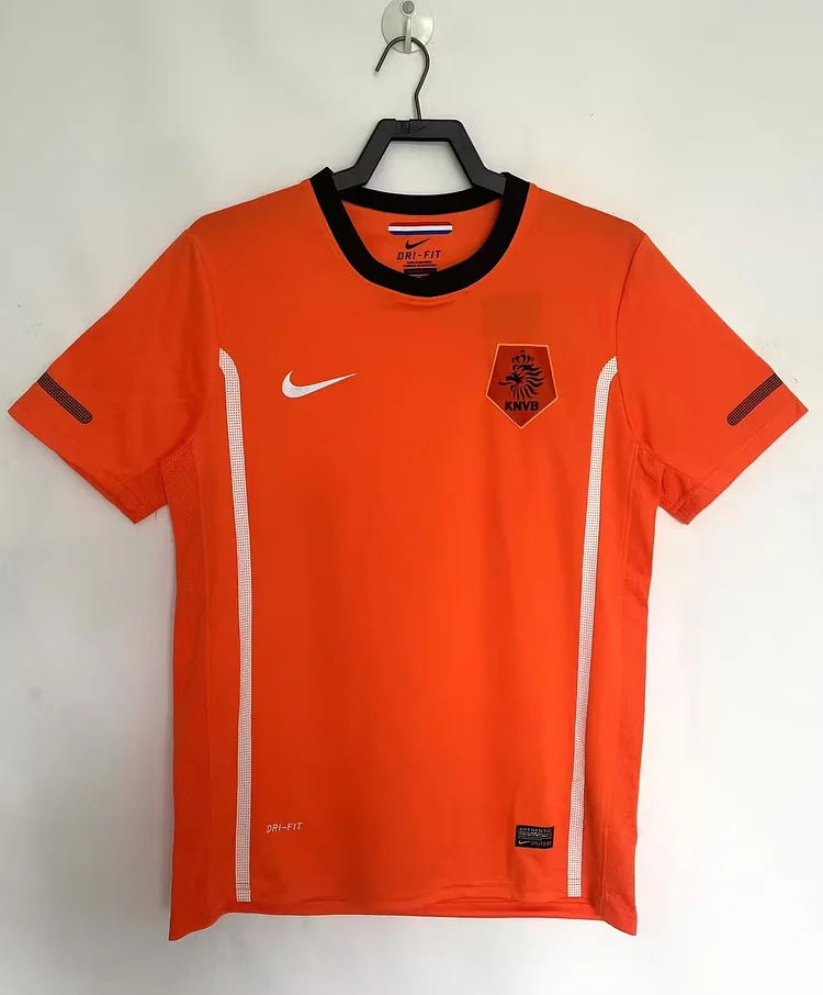 2010 Netherlands Home Retro Jersey