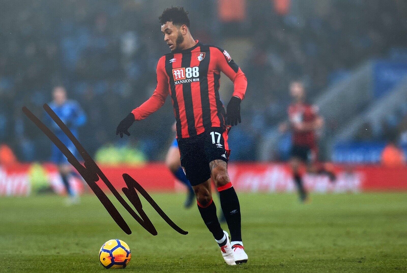 Joshua King Genuine Hand Signed 6X4 Photo Poster painting - AFC Bournemouth 2