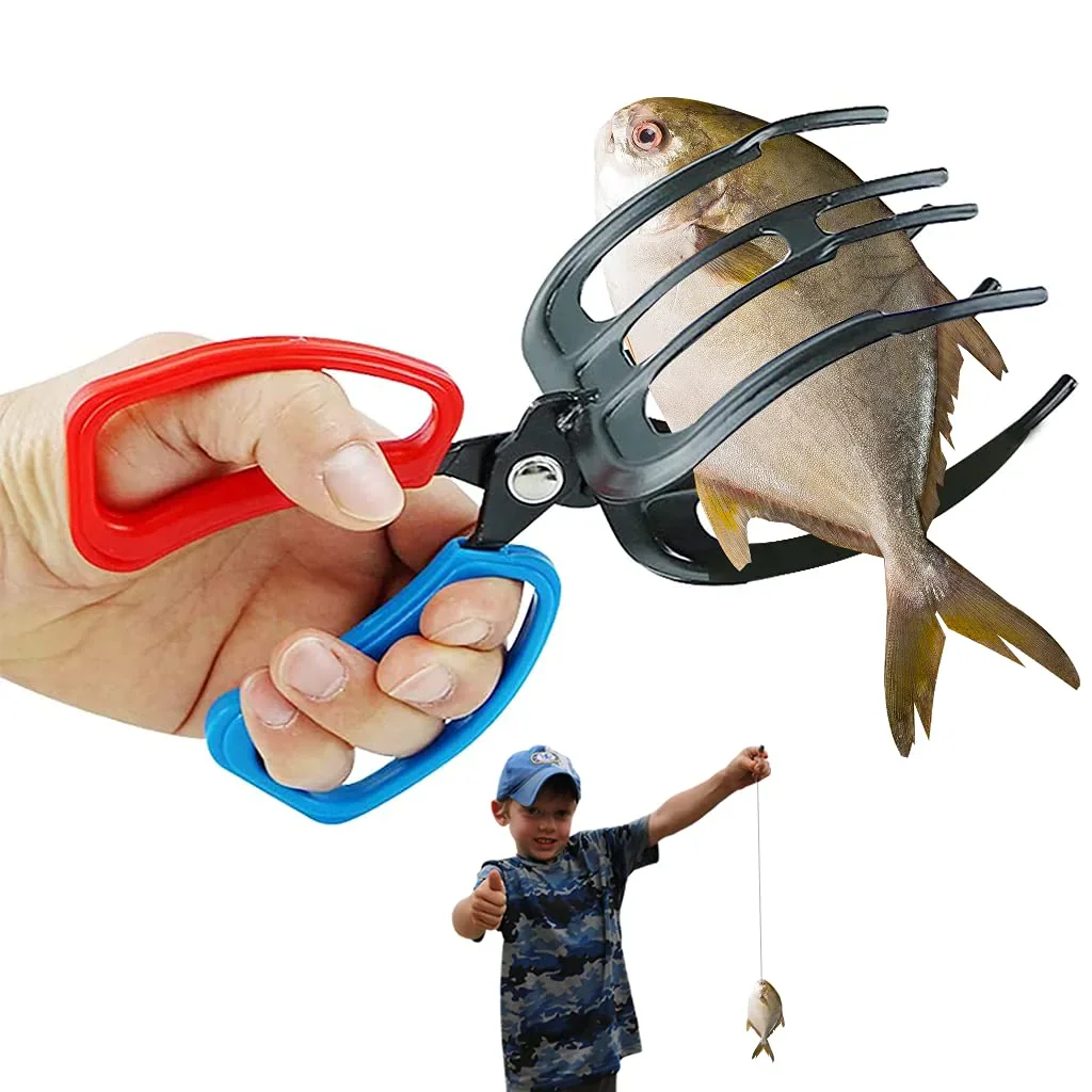Metal Fishing Tongs Fish Catcher Fishing Gear Accessories