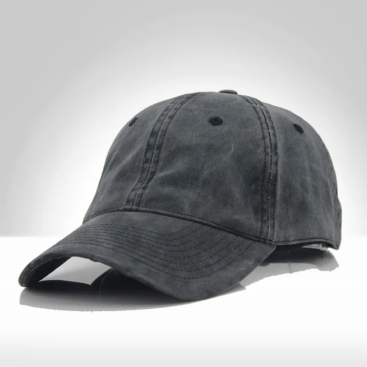 Solid color wash cap