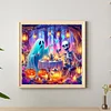 Diamond Painting-DIY Full Round Drill Halloween Skull(40*40 CM)