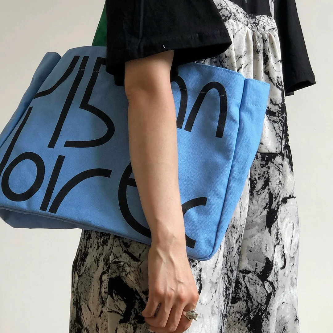 Danccia “Shopping Now” CANVAS TOTE BAG