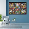 (Big Size) Disney Princess-16CT Stamped Cross Stitch 80*55cm/31.5*21.65in tapestrymarket